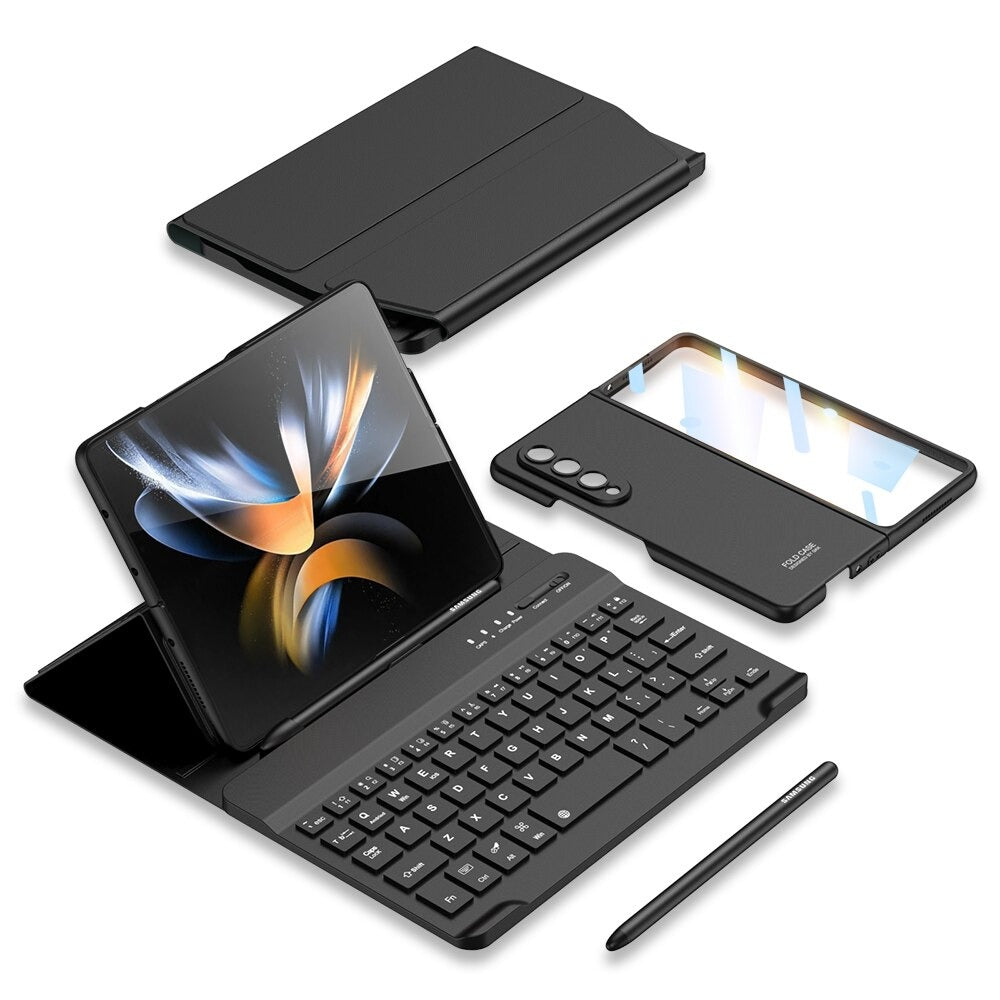 Versatile Bluetooth Keyboard Cover for Z Fold