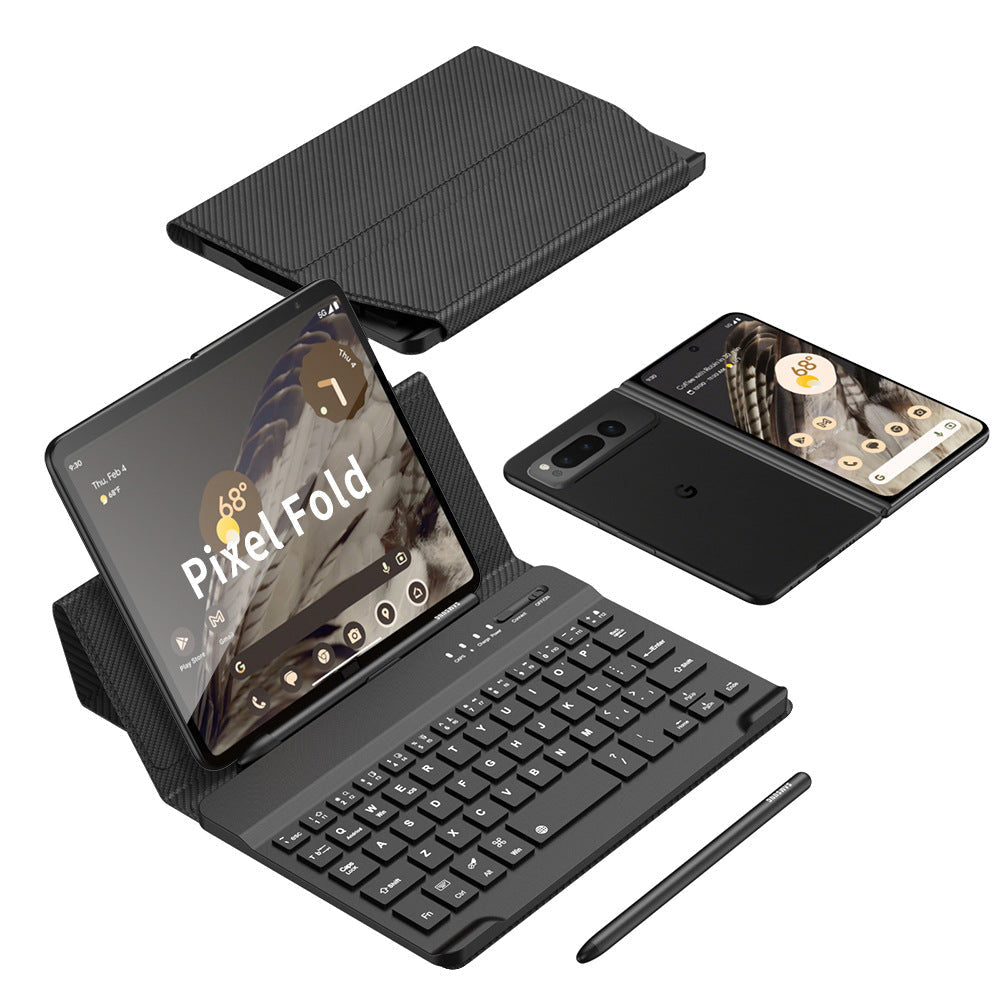 Versatile Bluetooth Keyboard Cover for Google Pixel Fold