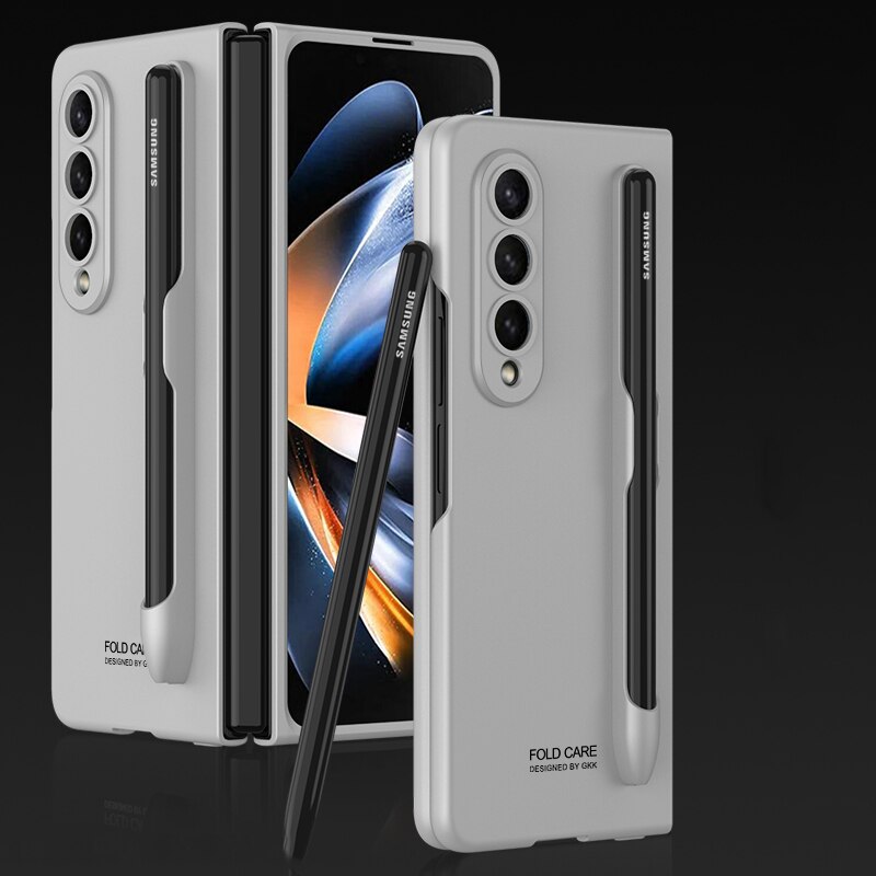 Slim Phone Case with Stylus Holder for Samsung Galaxy Z Fold 4