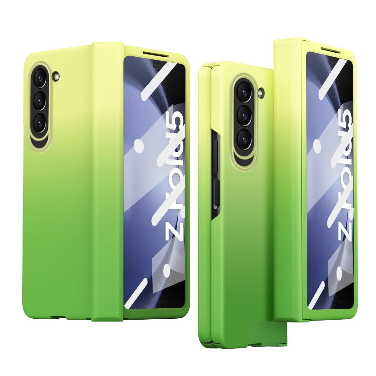 Durable Clear Cover with Hinge Protection for Samsung Galaxy Z Fold 5