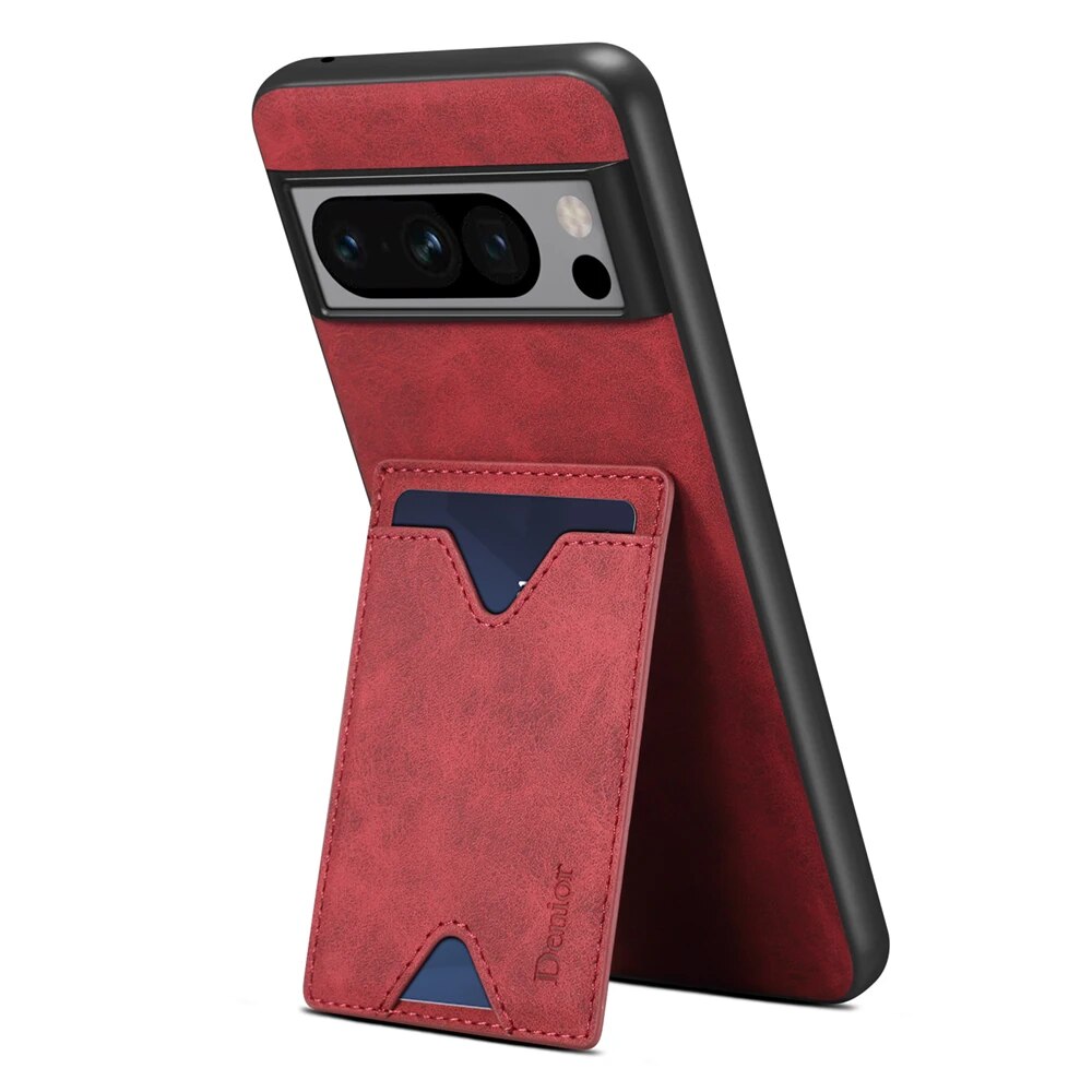 Premium Phone Cover with Card Holder for Google Pixel 8