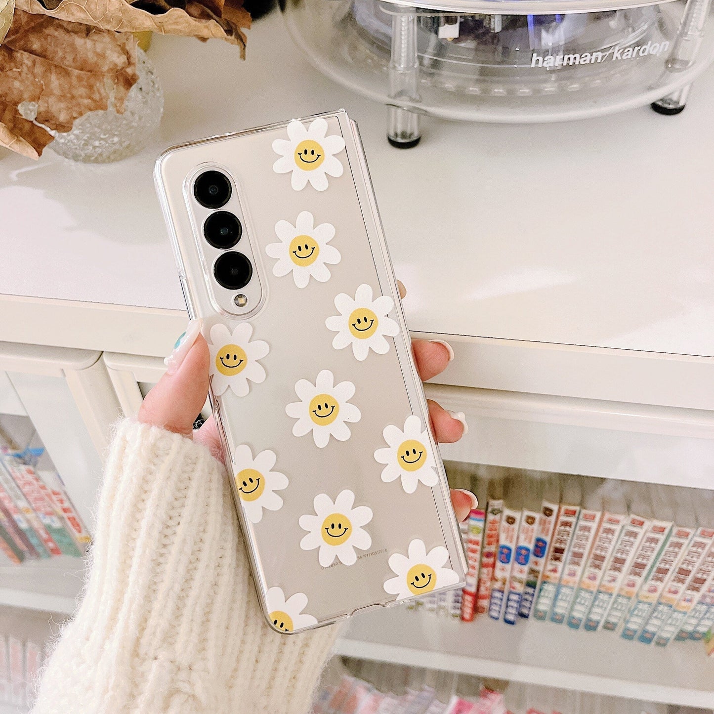 Fun Flower Phone Case For Samsung Galaxy Z Fold 4