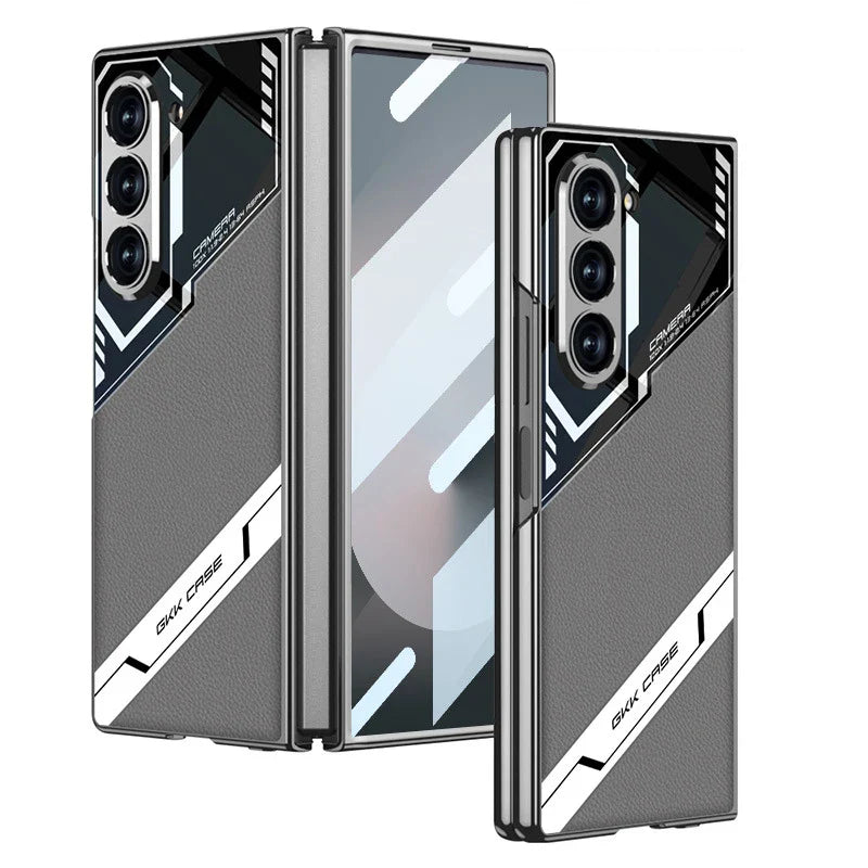 Durable Leather Cover For Samsung Galaxy Z Fold 6