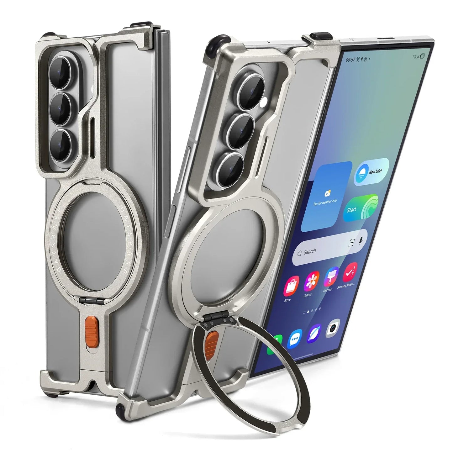 Strong Phone Case with Kickstand For Z Fold 7