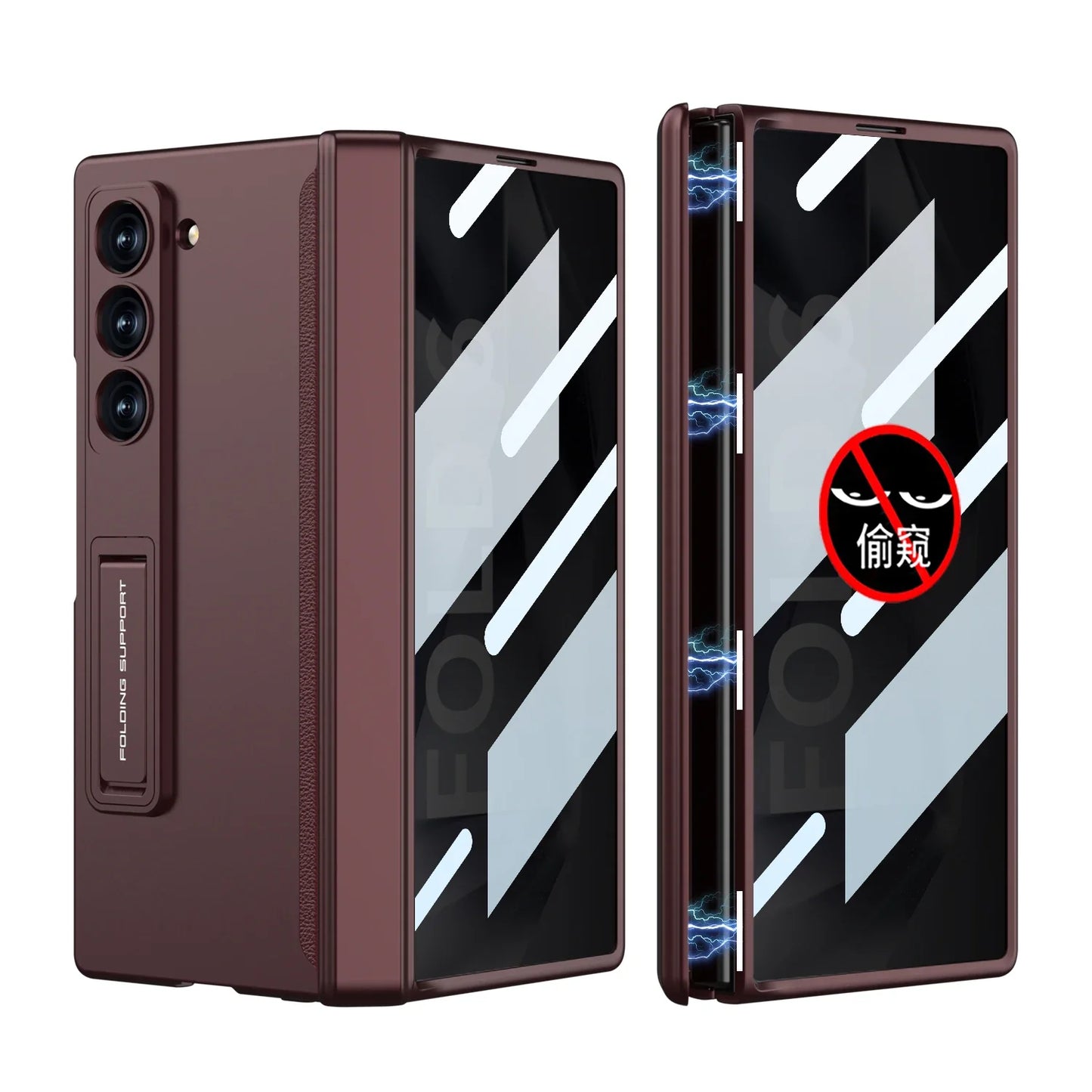 Ultimate Clear Cover with Private Screen for Samsung Galaxy Z Fold 6