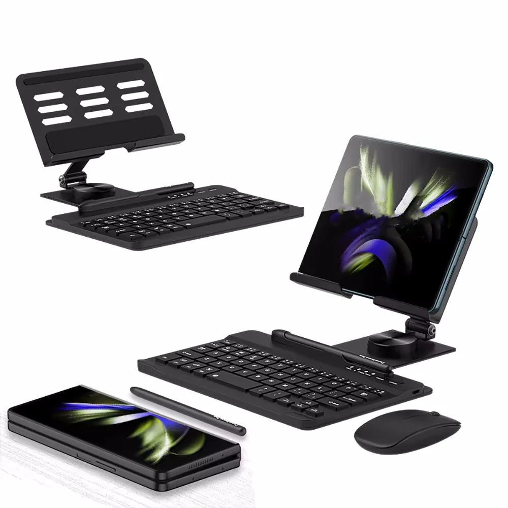 Compact Z Stand with Wireless Bluetooth Keyboard