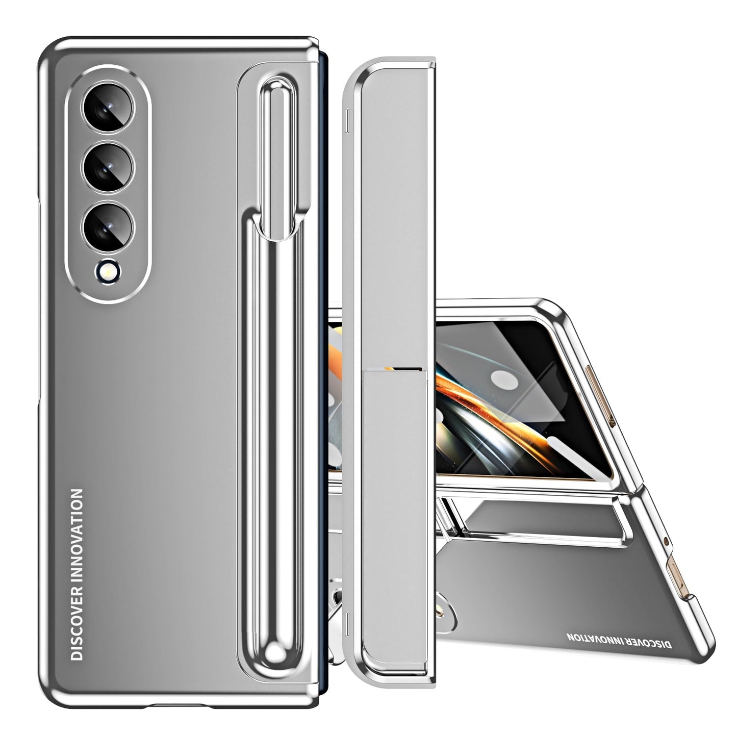 Durable Protective Case with Stand for Samsung Galaxy Z Fold 4