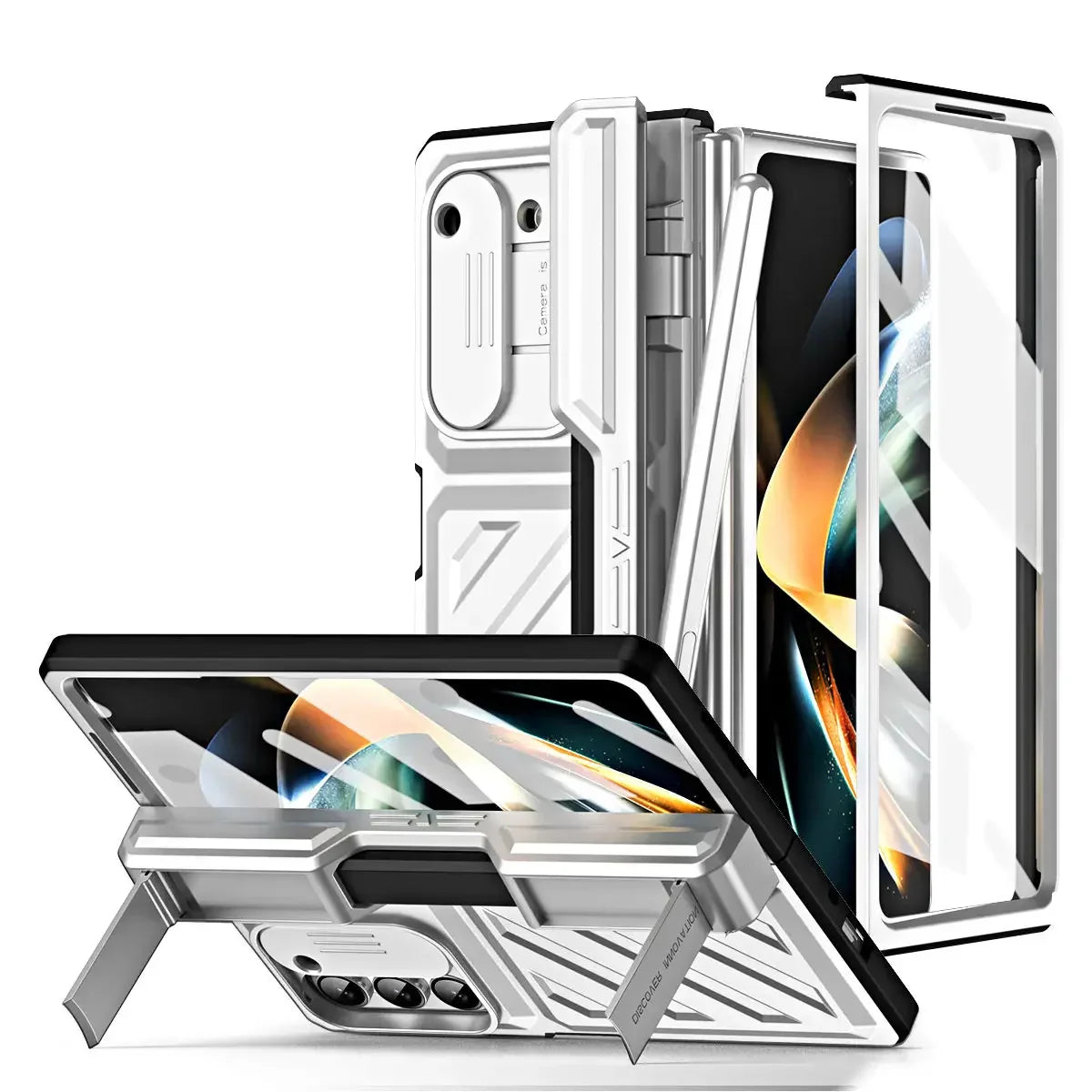 Durable Phone Cover with Hinge Guard for Samsung Galaxy Z Fold 6
