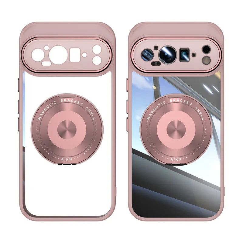 Clear Phone Case with Strong Magnetic Holder