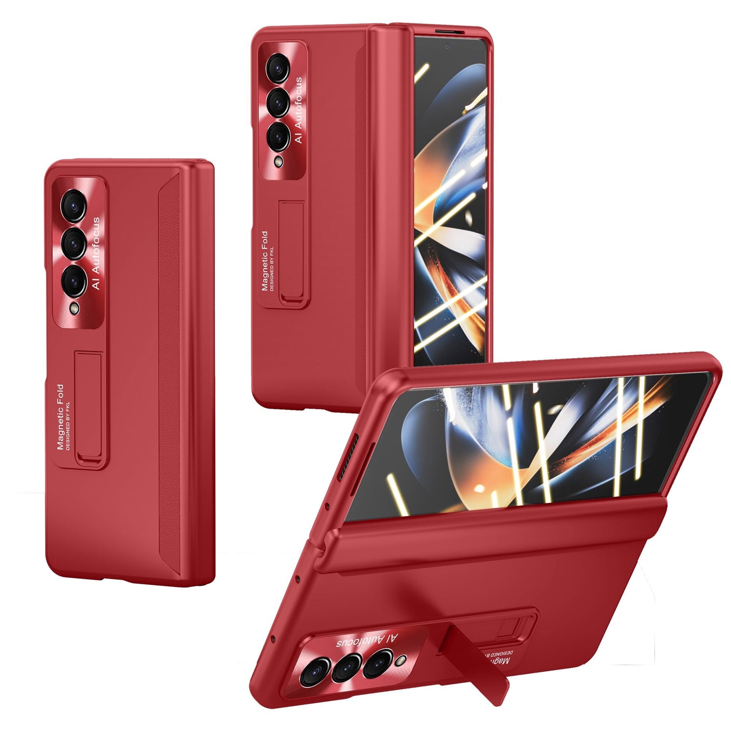 Strong Phone Stand Case for Samsung Galaxy Z Fold 4