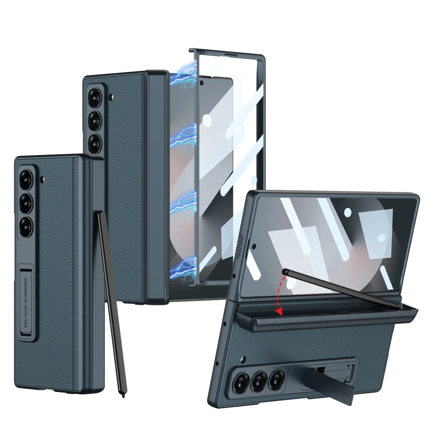 Premium Phone Cover with Kickstand for Samsung Galaxy Z Fold 6