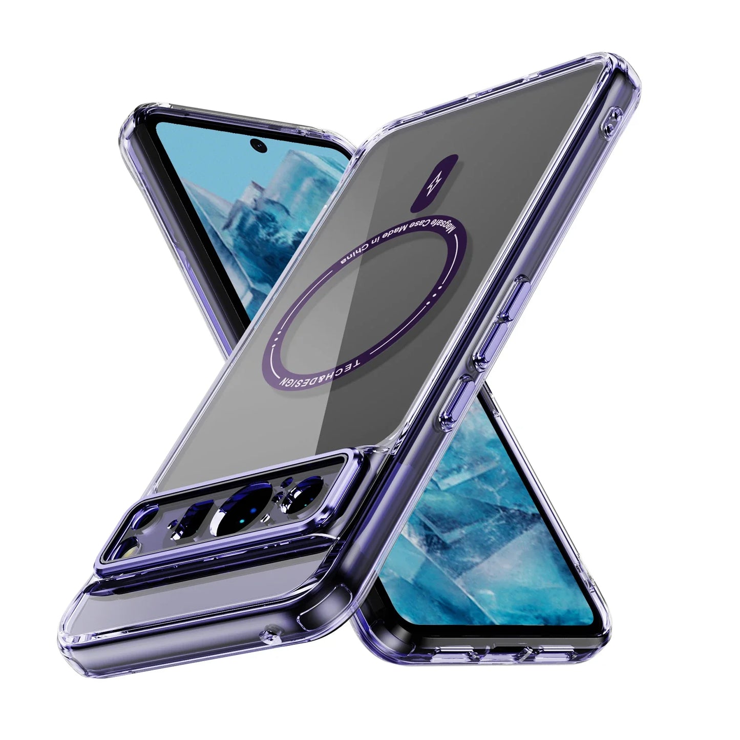 Clear Protective Magsafe Cover For Google Pixel 8 Series