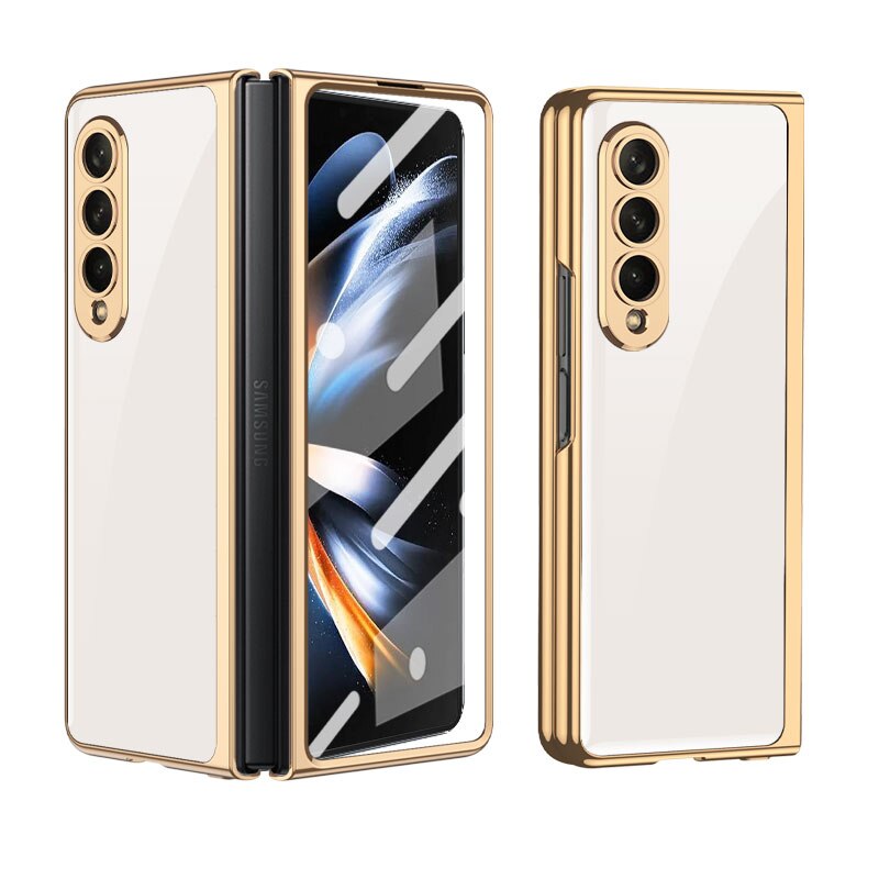 Premium Metal Phone Case For Samsung Galaxy Z Fold 4