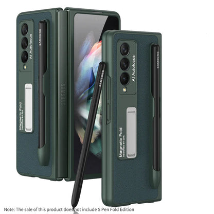 Protective Phone Case for Z Fold 4 with Pen Holder