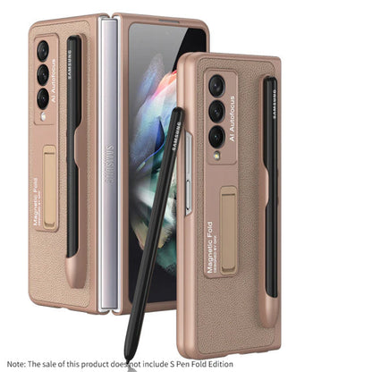 Protective Phone Case for Z Fold 4 with Pen Holder