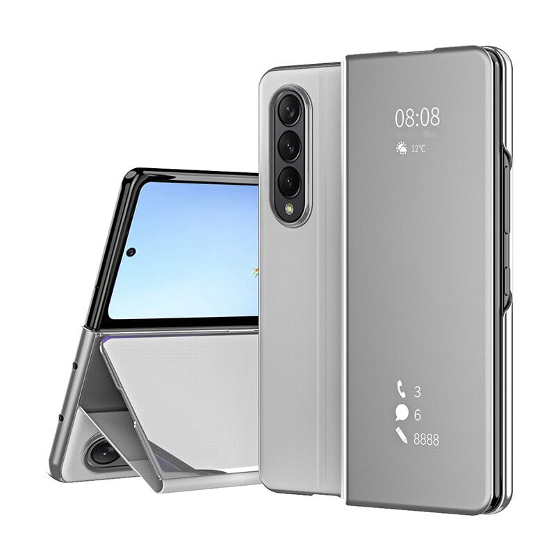 Clear View Flip Phone Case For Samsung Galaxy Z Fold 4