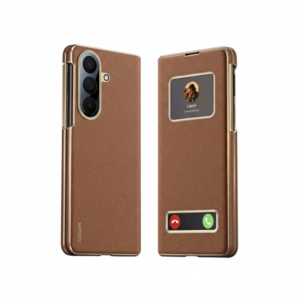 Premium Slim Magnetic Phone Leather Cover