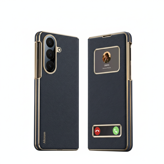 Premium Slim Magnetic Phone Leather Cover - OmgCases