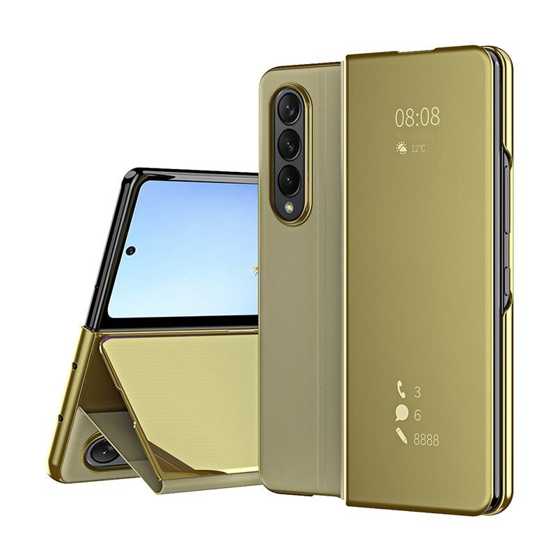 Clear View Flip Phone Case For Samsung Galaxy Z Fold 4