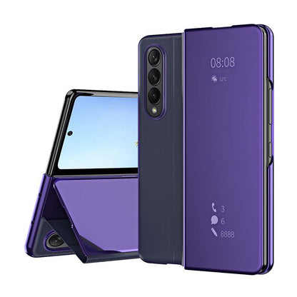 Clear View Flip Phone Case For Samsung Galaxy Z Fold 4
