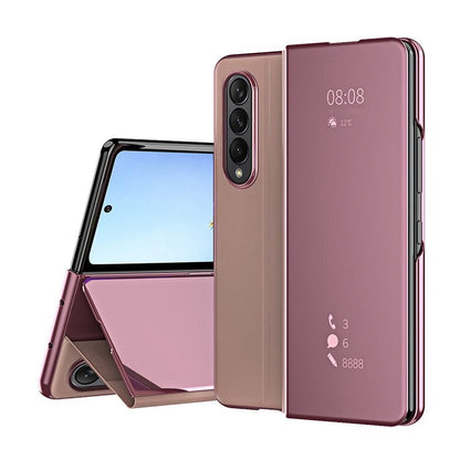 Clear View Flip Phone Case For Samsung Galaxy Z Fold 4