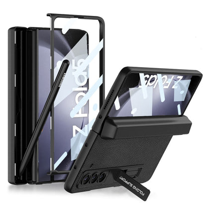 Premium Flip Phone Case with Stylus Holder for Samsung Galaxy Z Fold 5 - OmgCases