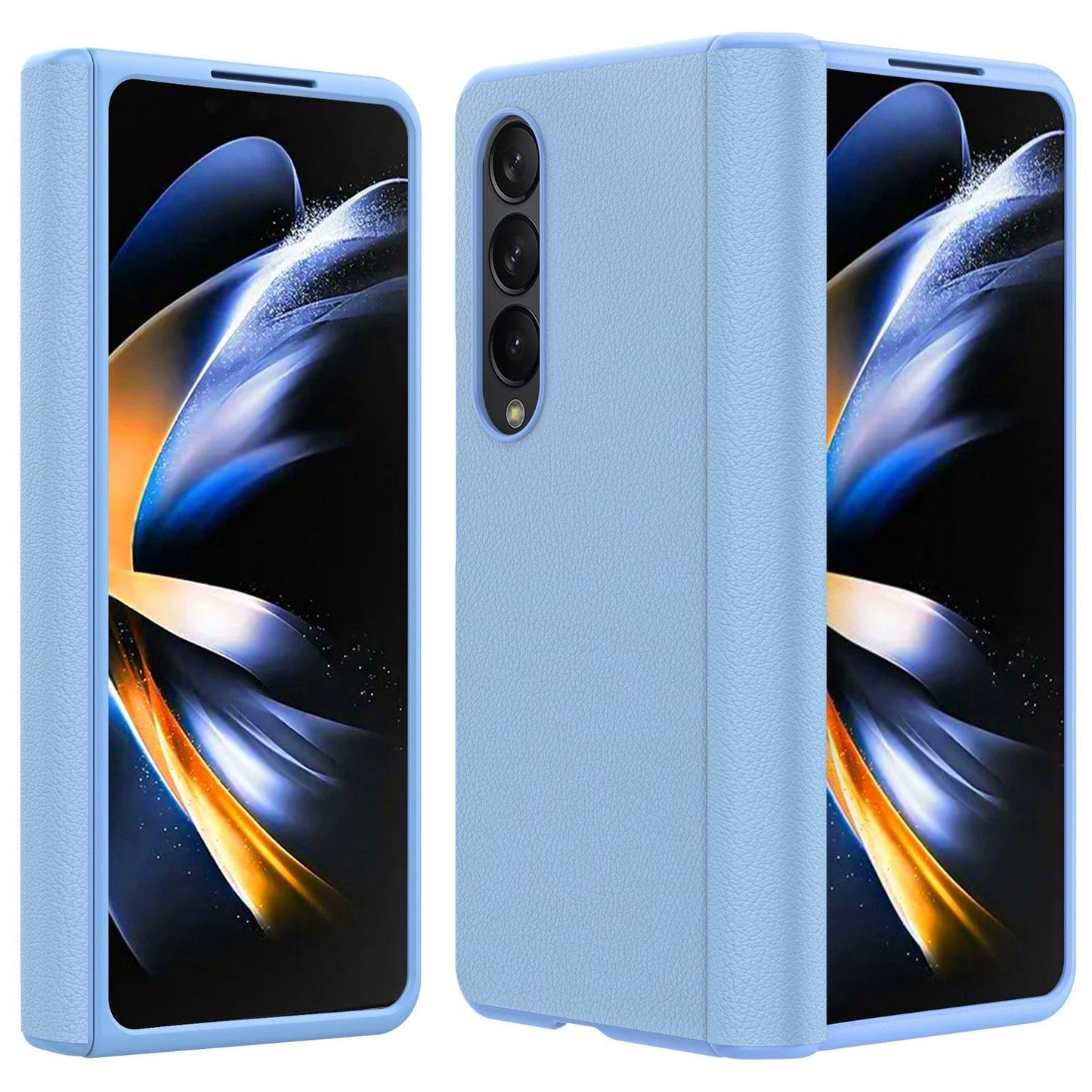 Premium Leather Flip Phone Cover for Samsung Galaxy Z Fold 4