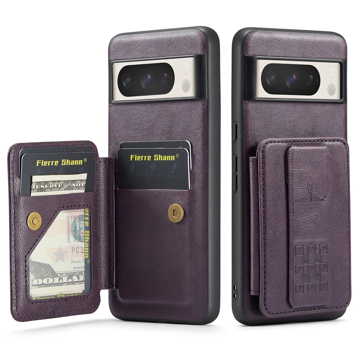 Luxury Google Pixel 8A Phone Leather Cover