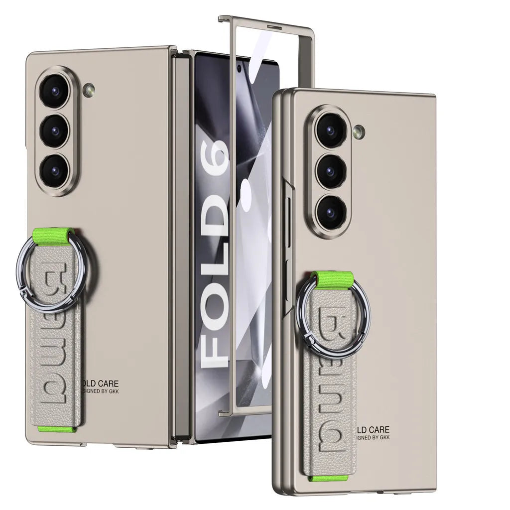 Slim Phone Case with Armband for Samsung Galaxy Z Fold 6