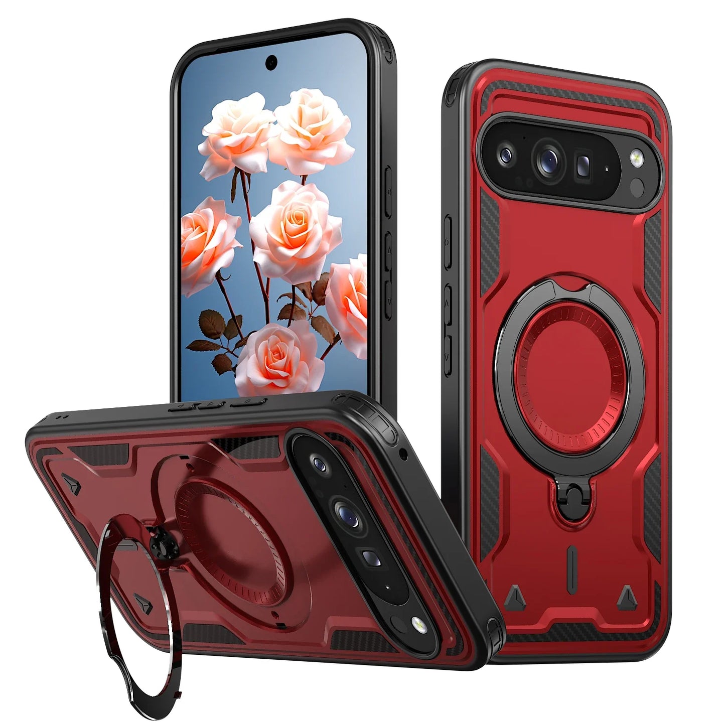 Strong Phone Ring Holder with Rotating Grip