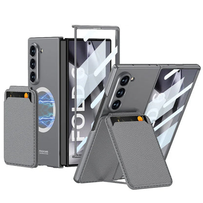 Premium Phone Cover with Card Slot for Samsung Z Fold 6