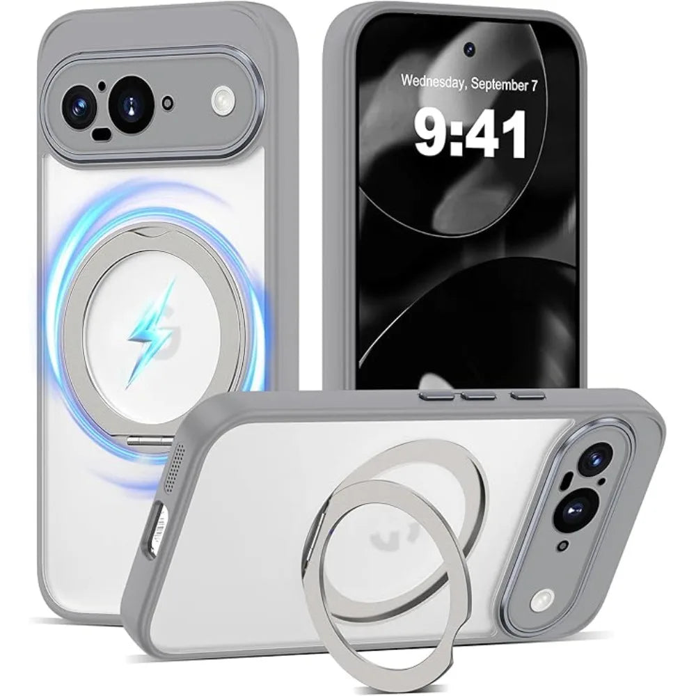 Flexible Magnetic Phone Ring Holder Case