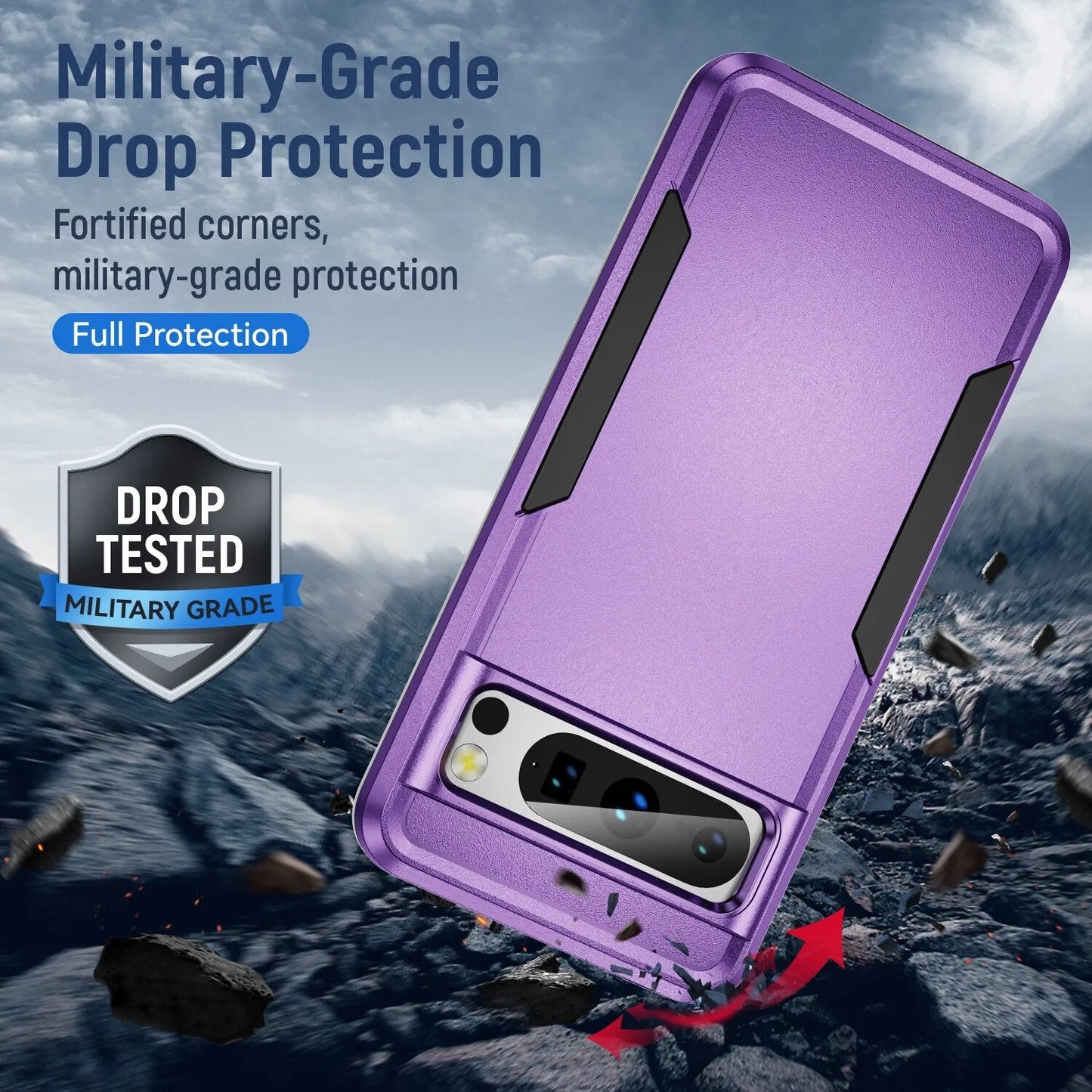 Durable Anti Scratch Case for Google Pixel 8 Series