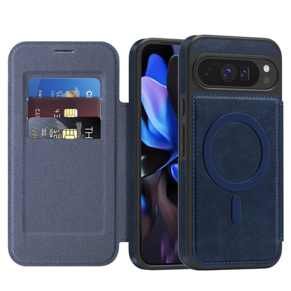 Premium Leather Phone Flip Wallet Case