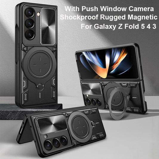 Durable Phone Case with Kickstand for Galaxy Z Fold 5 - OmgCases