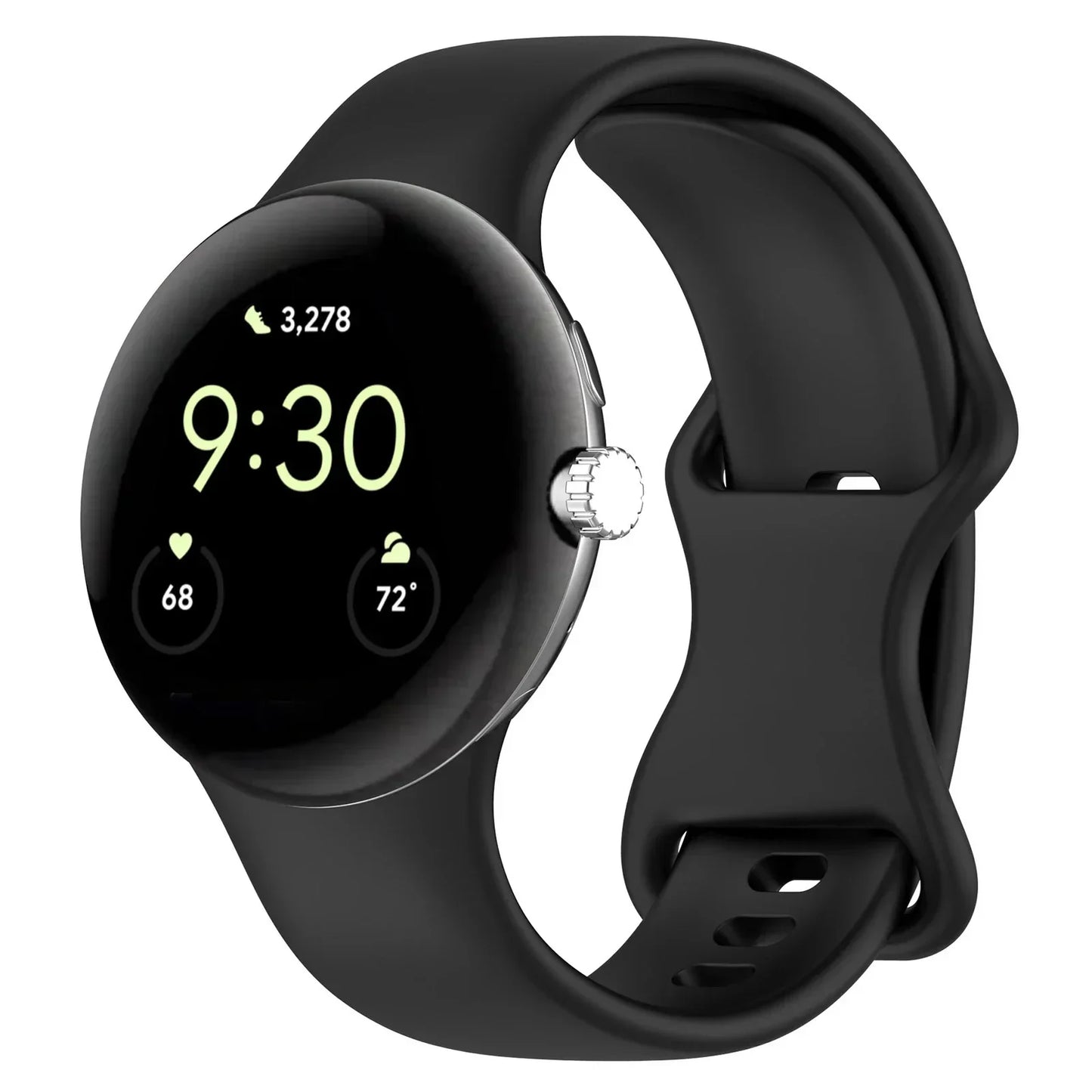 Flexible Rubber Smartwatch Strap