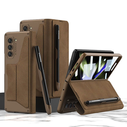 Premium Phone Cover with Removable Pen Loop for Samsung Galaxy Z Fold 5
