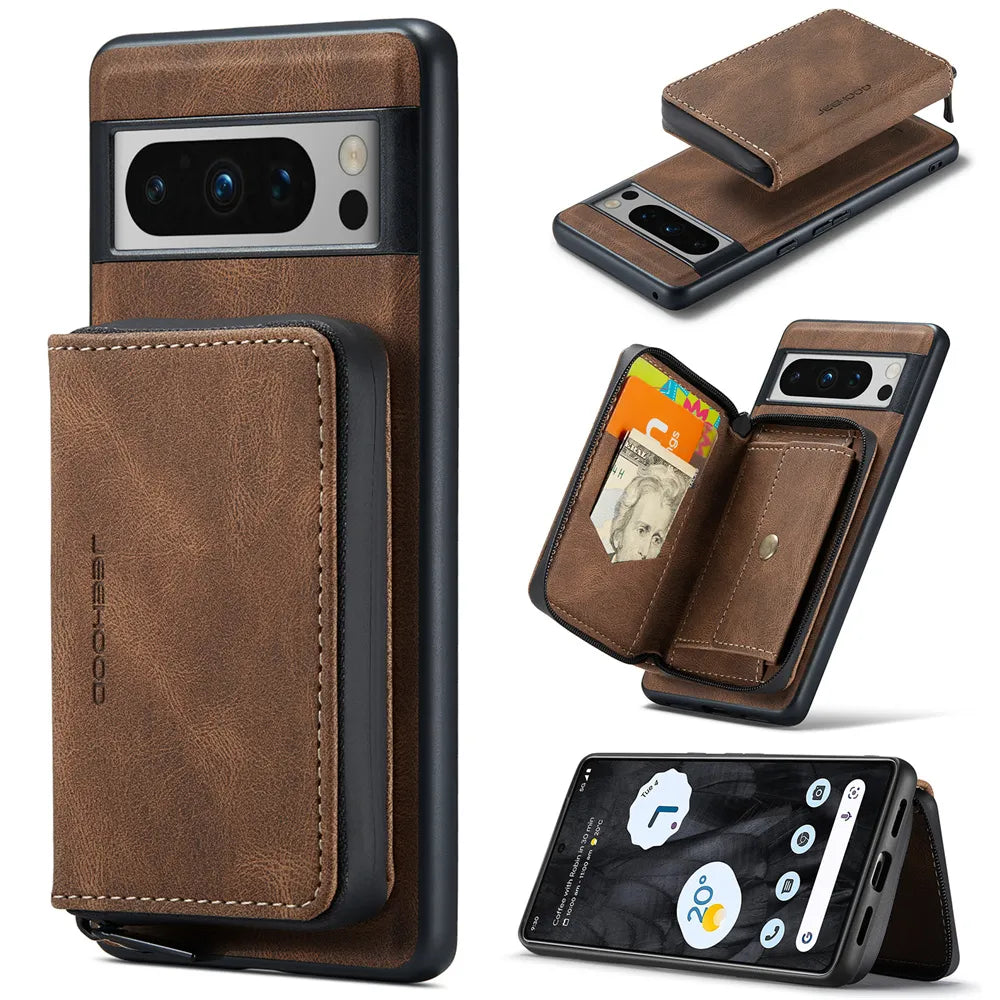 Premium Phone Cover with Removable Wallet for Google Pixel 8 - OmgCases