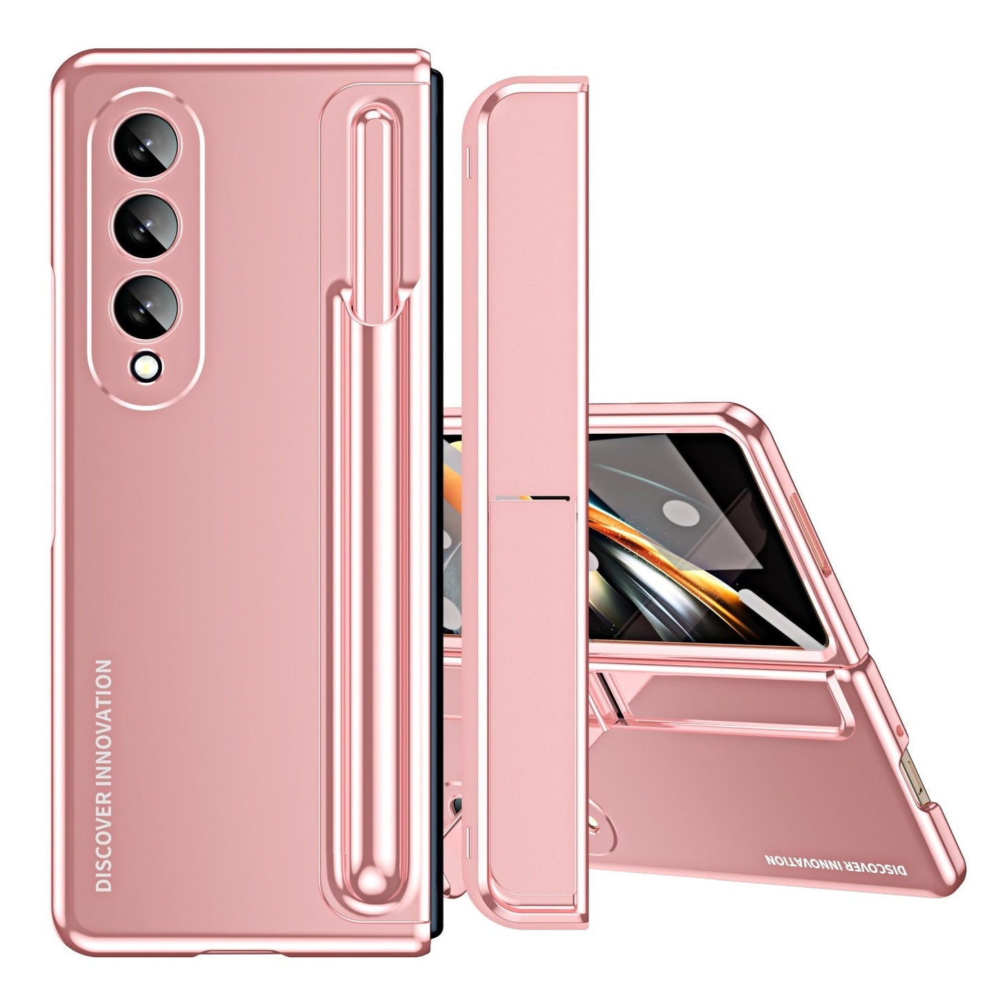 Durable Protective Case with Stand for Samsung Galaxy Z Fold 4