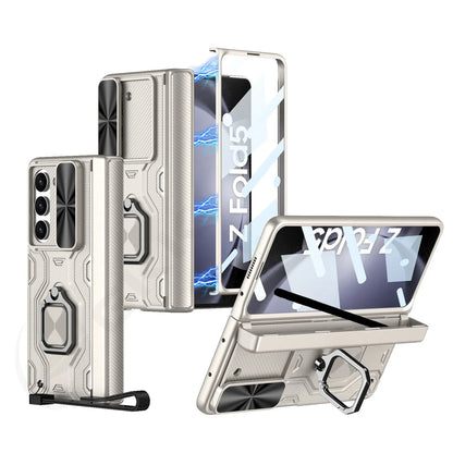 Durable Phone Case with Stylus Holder for Samsung Galaxy Z Fold 6