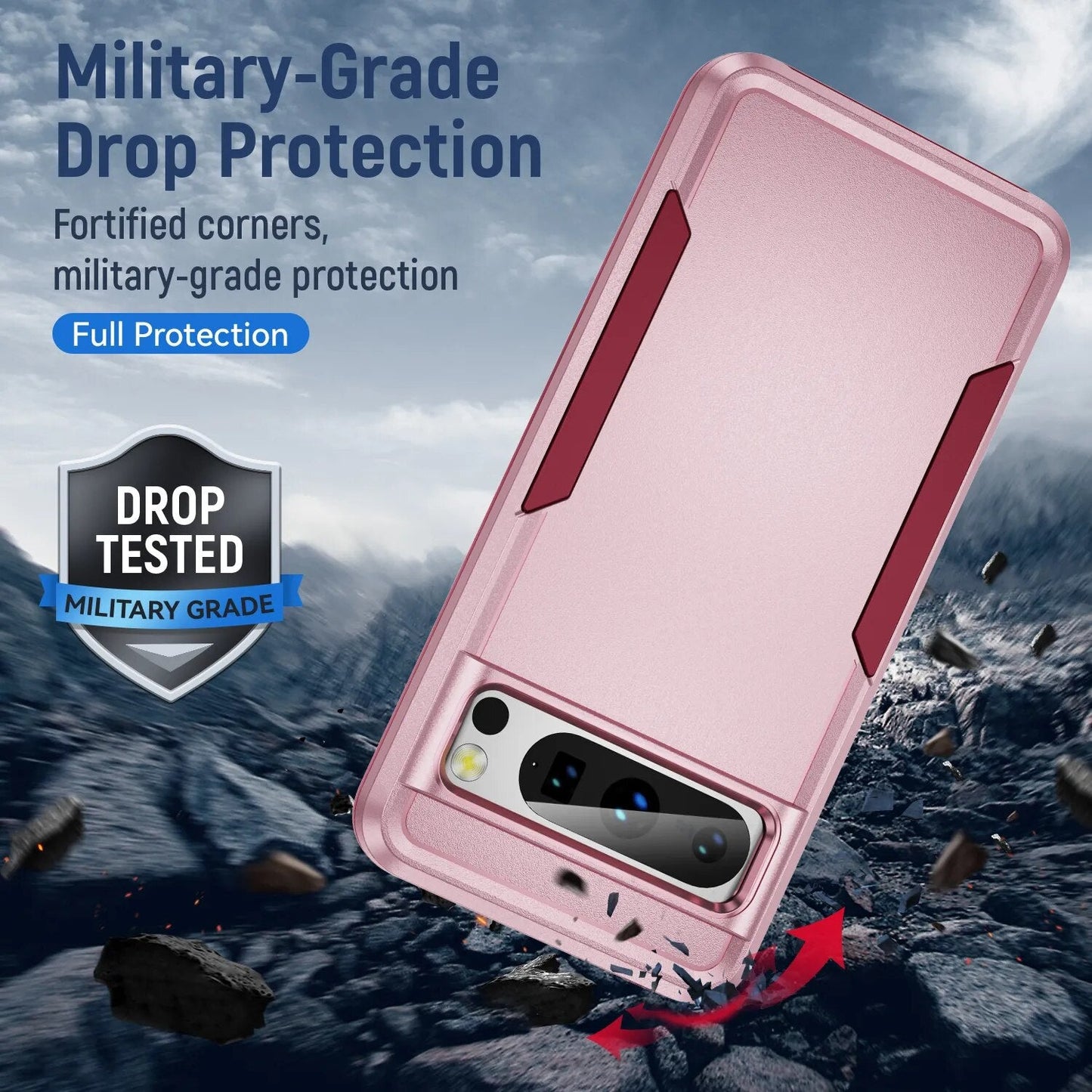 Durable Anti Scratch Case for Google Pixel 8 Series