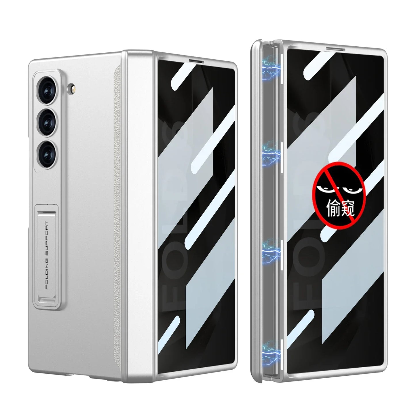 Ultimate Clear Cover with Private Screen for Samsung Galaxy Z Fold 6