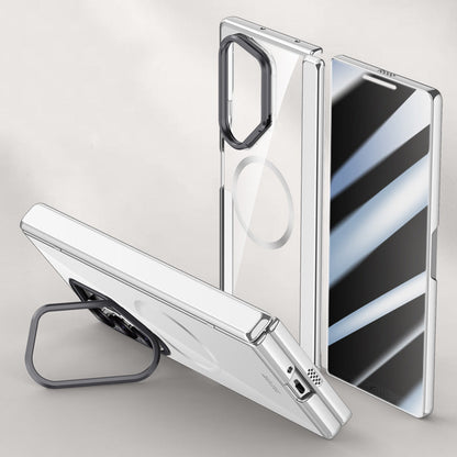 Clear Protective Phone Case with Stand for Galaxy Z Fold