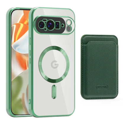 Clear Phone Case with Detachable Wallet Attachment