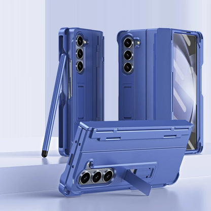 Durable Phone Case with Screen Guard and Stand for Galaxy Z Fold 5