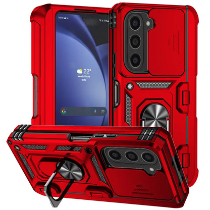 Tough Protective Phone Case with Stand & Lens Cover