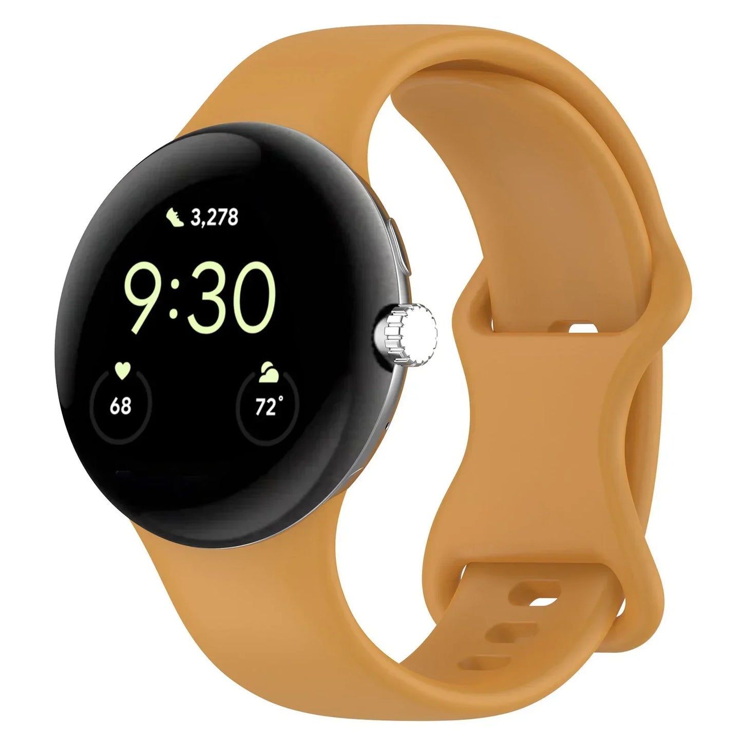 Flexible Rubber Smartwatch Strap