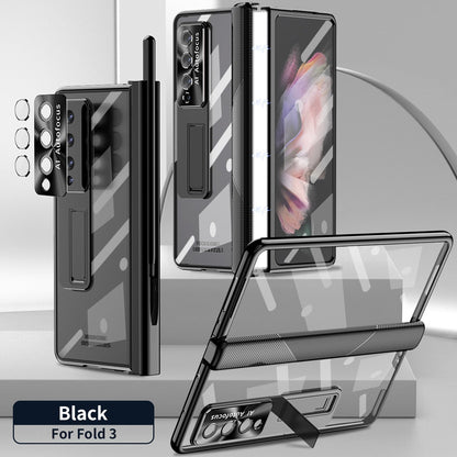 Clear Cover With Stylus For Samsung Galaxy Z Fold 4