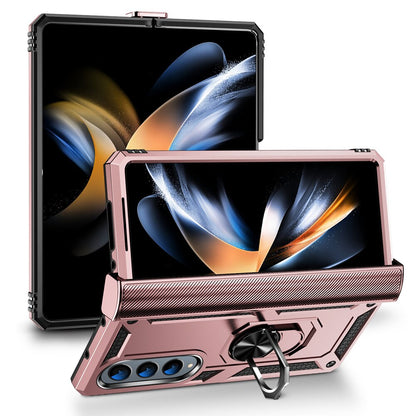Durable Phone Case with Stand for Samsung Galaxy Z Fold 4