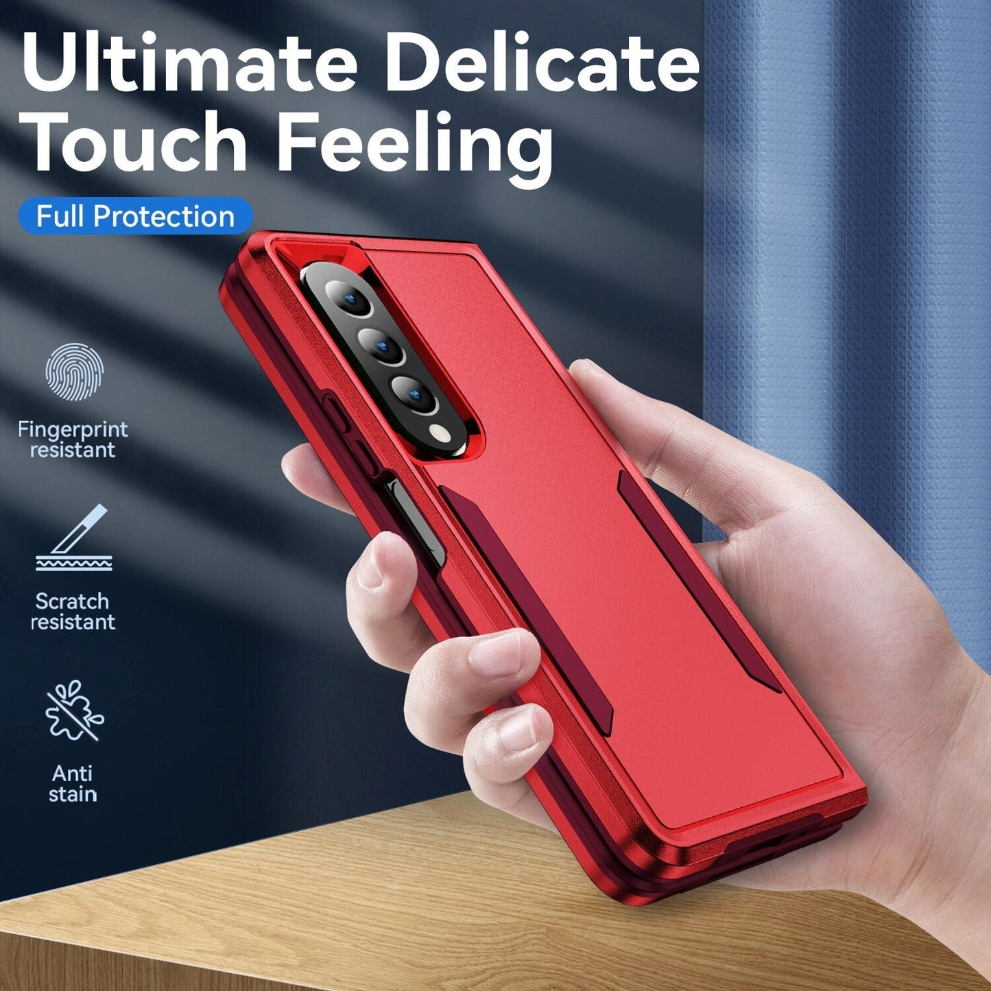 Durable Scratch Resistant Cover for Samsung Galaxy Z Fold 4